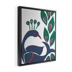 paper fish peacock Framed Canvas Print Gallery Image 2