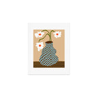 Party floral pottery  Art Print Gallery Image 1