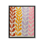 Pastel Petals Framed Canvas Print Gallery Image 6