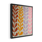 Pastel Petals Framed Canvas Print Gallery Image 2