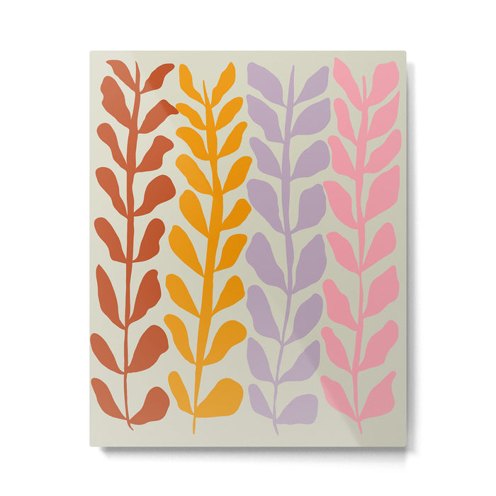 Pastel Petals Metal Print Gallery Image 1