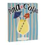 Pina Colada cocktail Canvas Print Gallery Image 6