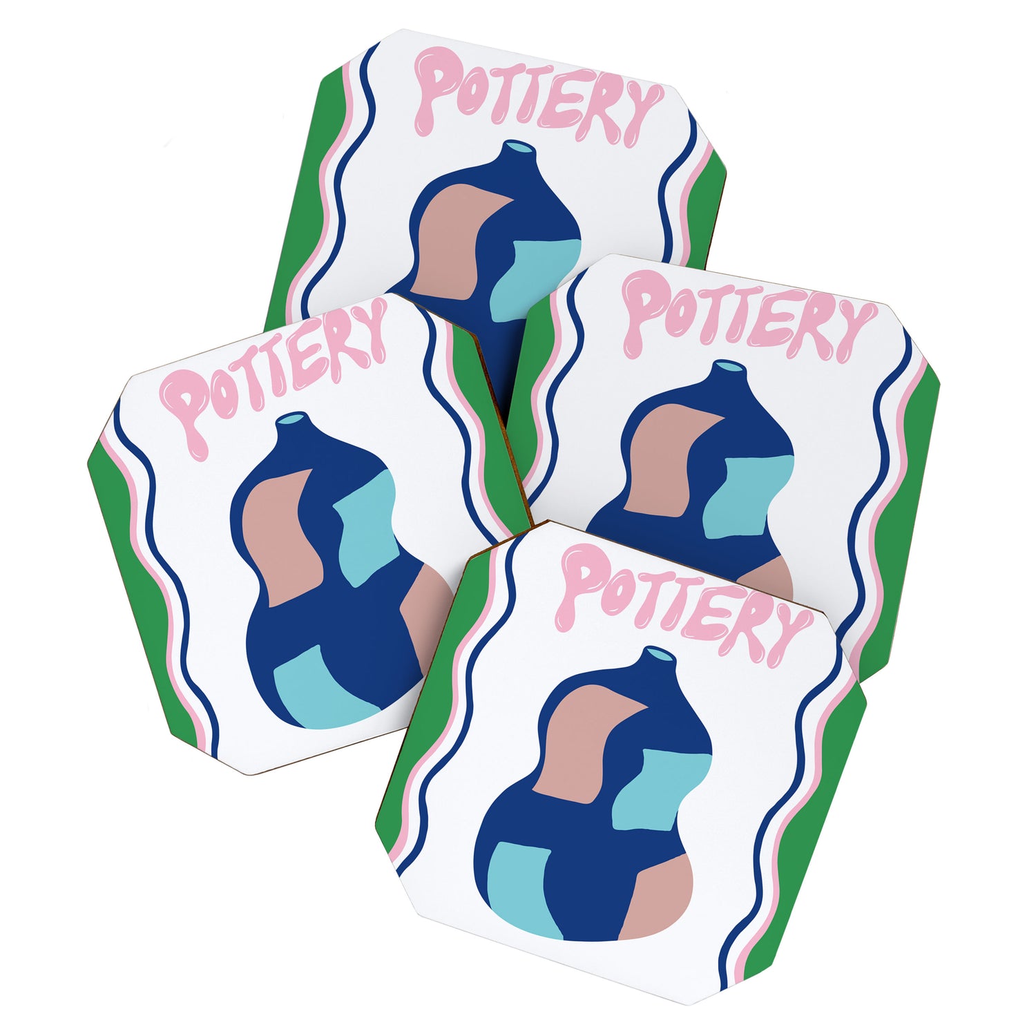 Pottery Coaster Gallery Image 1