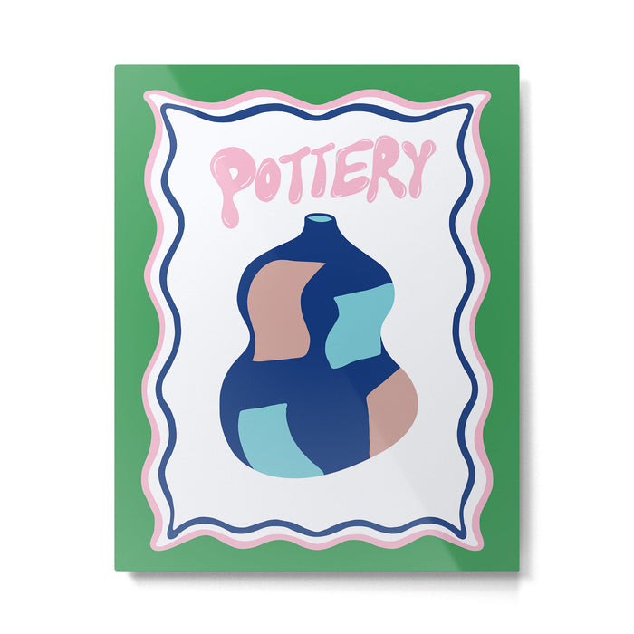 Pottery Metal Print Gallery Image 1