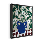 Pottery Petals Framed Canvas Print Gallery Image 2