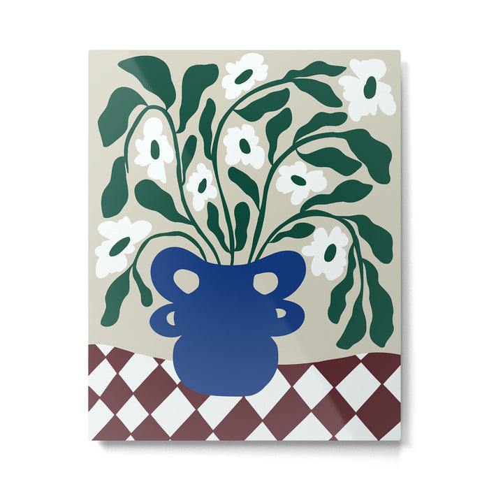 Pottery Petals Metal Print Gallery Image 1
