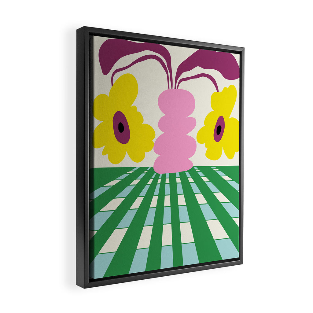 Pottery Prism Framed Canvas Print Gallery Image 2
