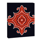 Red Waves Canvas Print Gallery Image 8