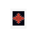 Red Waves Art Print Gallery Image 1