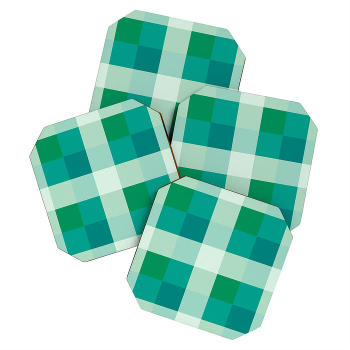 retro color illusion  Coaster Gallery Image 1