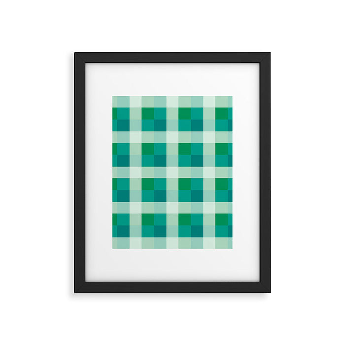 retro color illusion  Framed Art Print Gallery Image 1