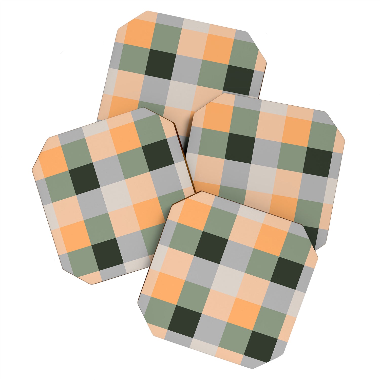 retro color illusion  Coaster Gallery Image 1