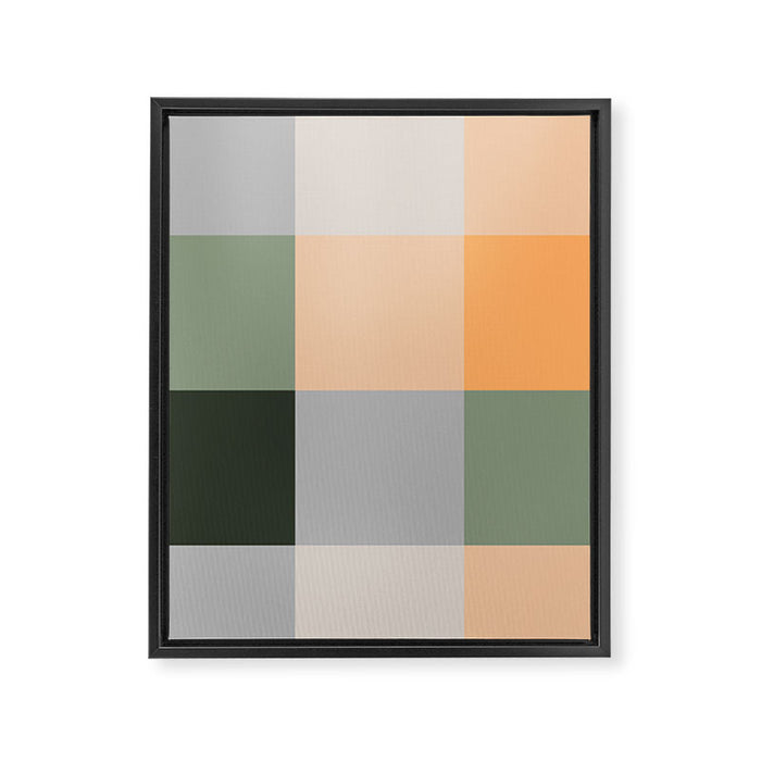 retro color illusion  Framed Canvas Print Gallery Image 1
