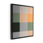retro color illusion  Framed Canvas Print Gallery Image 2