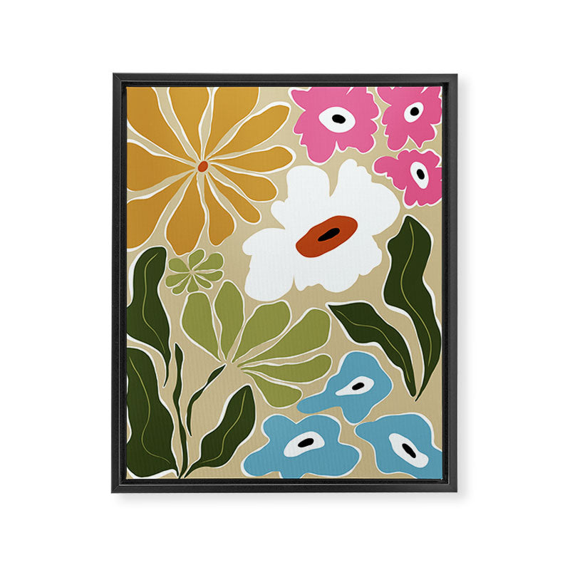Retro Delight Framed Canvas Print Gallery Image 6