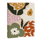 Retro flower party  Canvas Print Gallery Image 6
