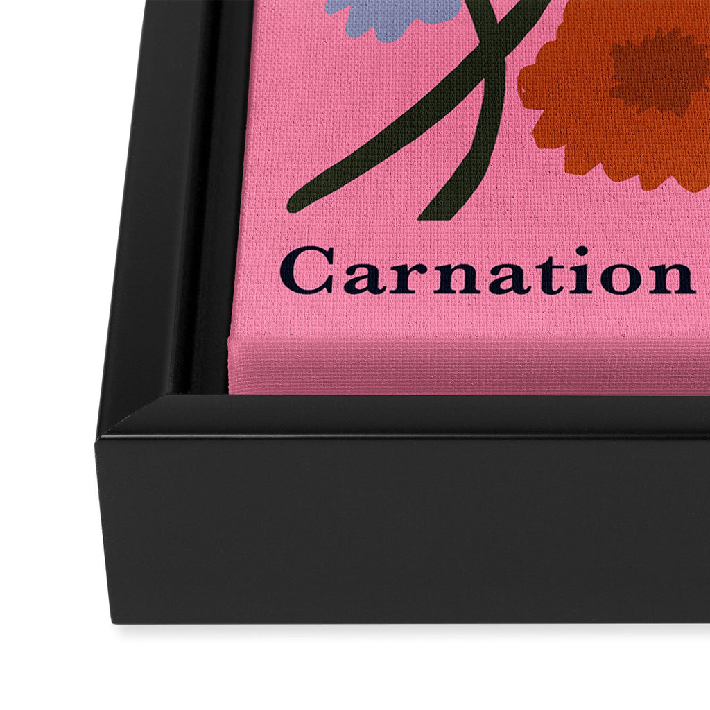 Sagittarius carnation Framed Canvas Print Gallery Image 3