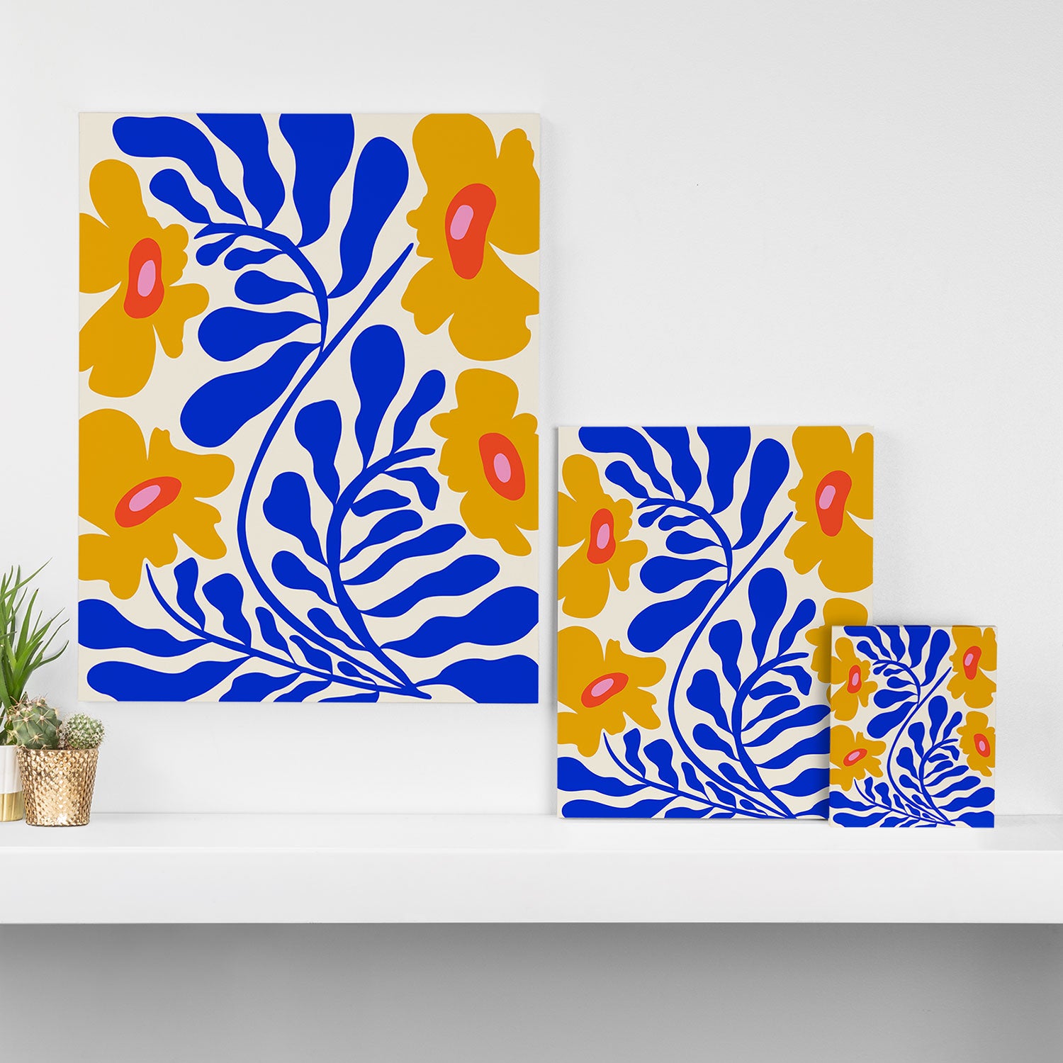 Sapphire Sunshine Garden Canvas Print Gallery Image 3