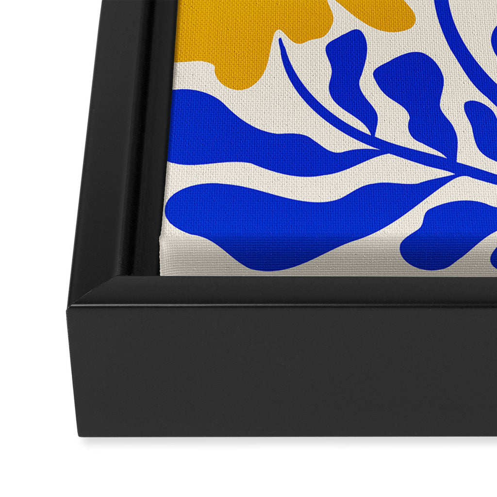 Sapphire Sunshine Garden Framed Canvas Print Gallery Image 3