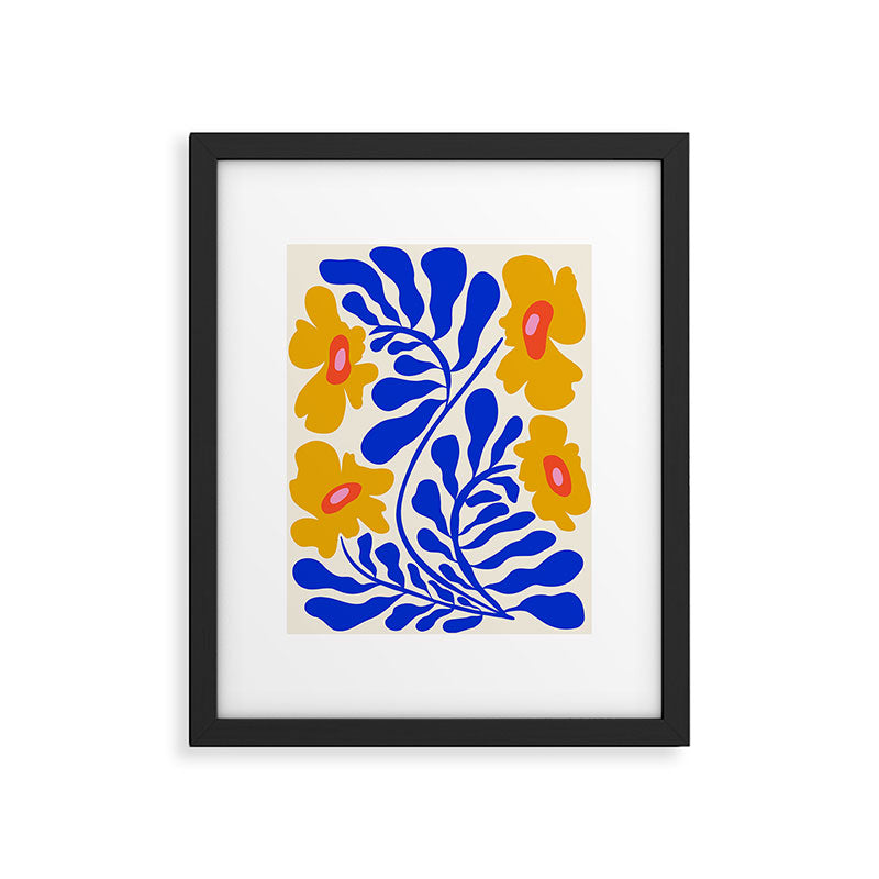Sapphire Sunshine Garden Framed Art Print Gallery Image 4