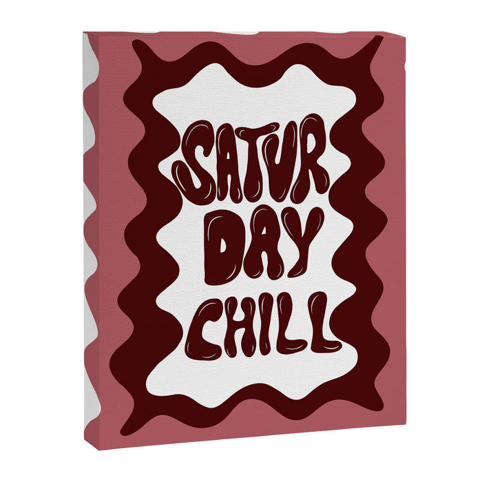 Saturday-Chill Canvas Print Gallery Image 1