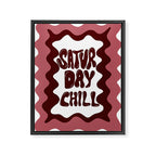 Saturday-Chill Framed Canvas Print Gallery Image 6