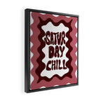 Saturday-Chill Framed Canvas Print Gallery Image 2