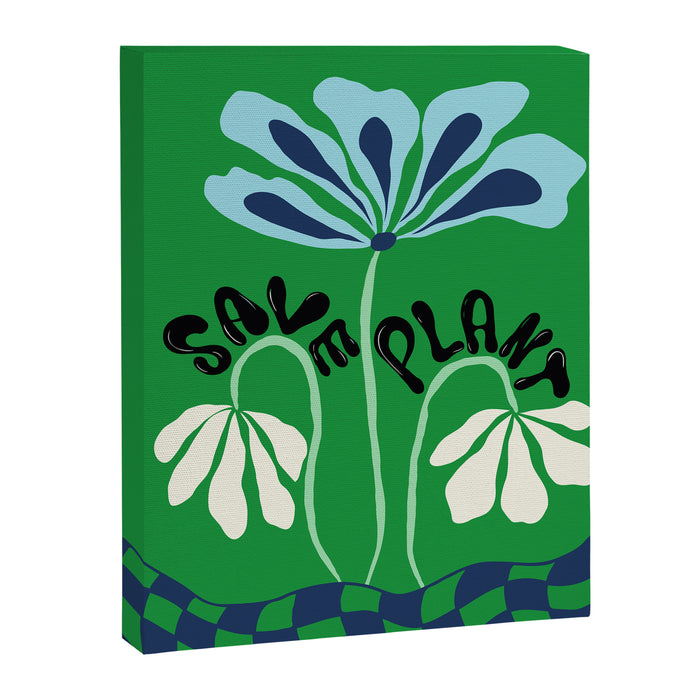 Save Plants Canvas Print Gallery Image 1