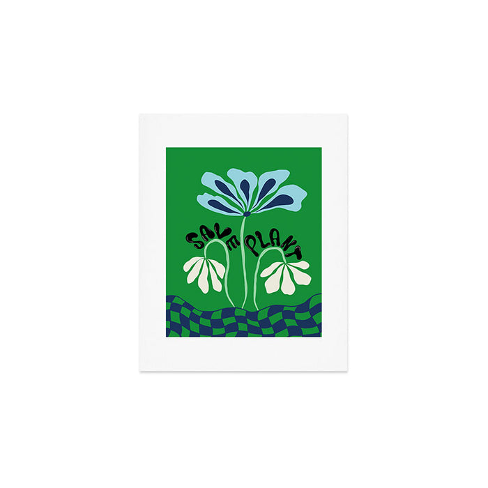 Save Plants Art Print Gallery Image 1