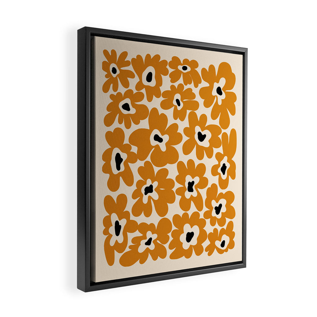 spring summer garden  Framed Canvas Print Gallery Image 2