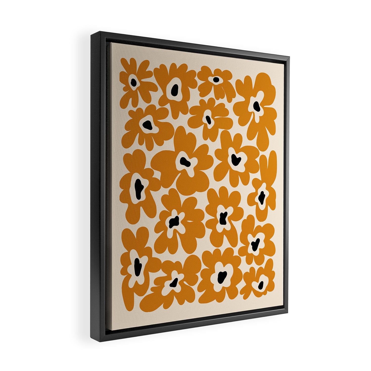 spring summer garden  Framed Canvas Print Gallery Image 2