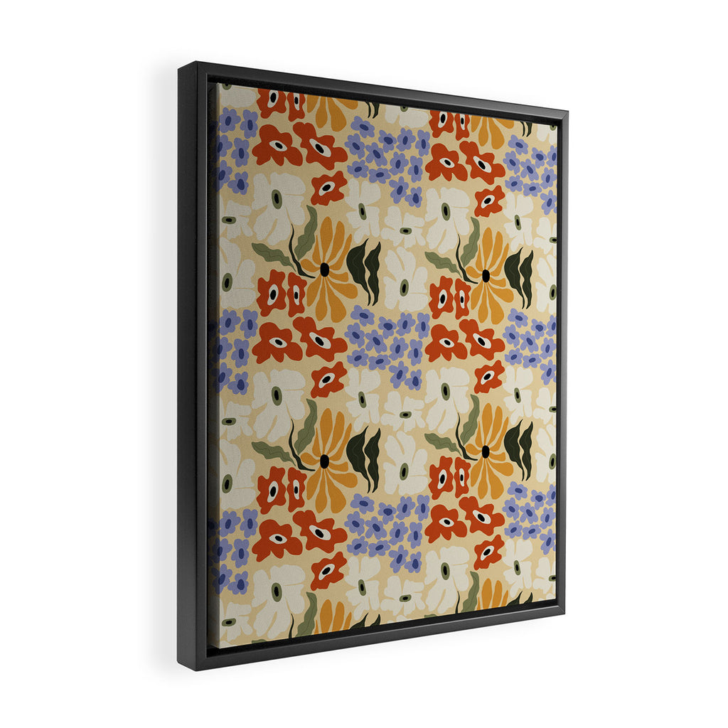 Springtime Drops Framed Canvas Print Gallery Image 2