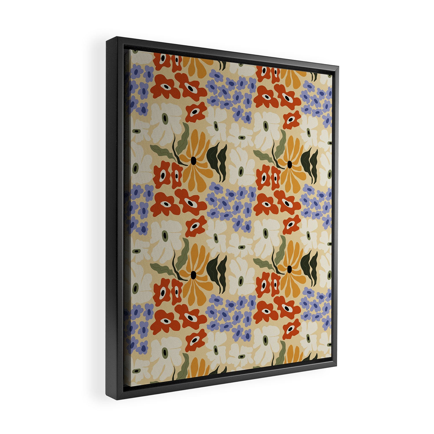 Springtime Drops Framed Canvas Print Gallery Image 2
