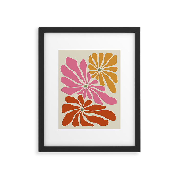 Star flowers 2 Framed Art Print Gallery Image 1