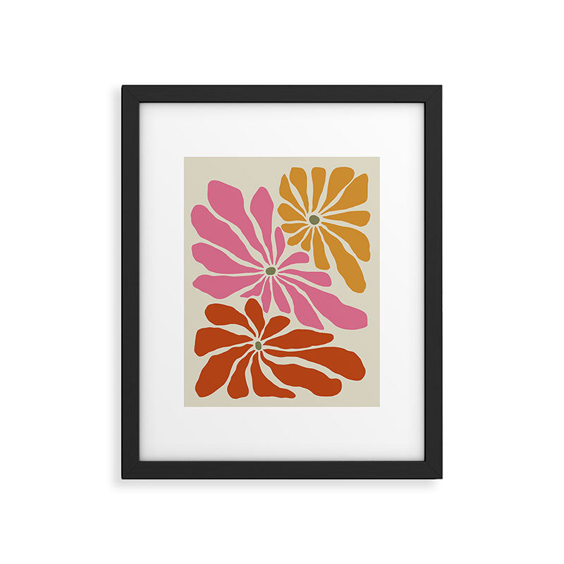 Star flowers 2 Framed Art Print Gallery Image 5