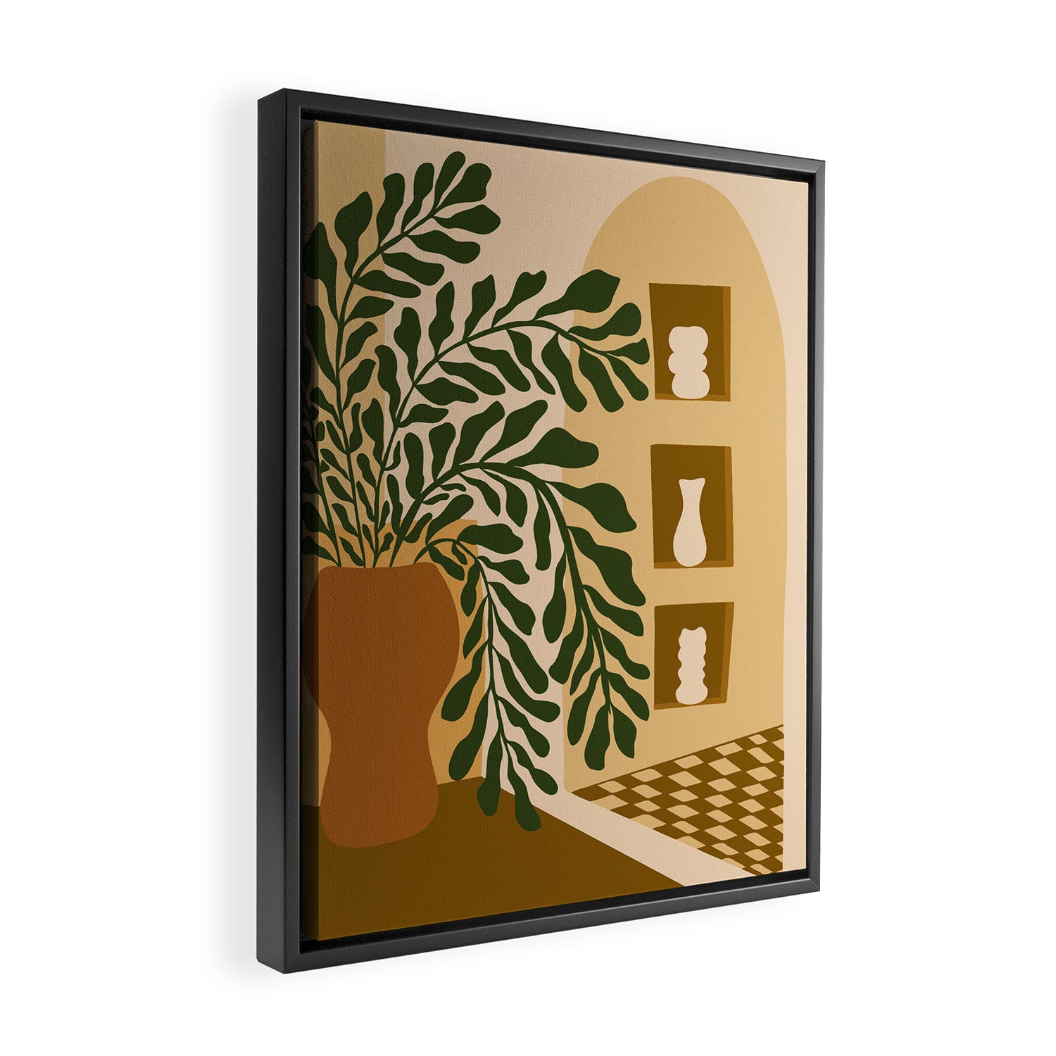 Still Life 2 Framed Canvas Print Gallery Image 2