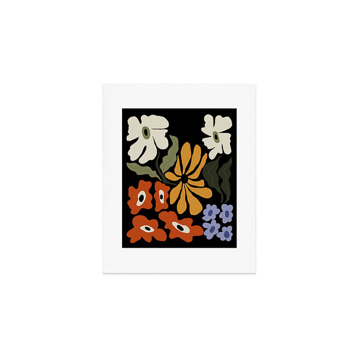 Summer floral night Art Print Gallery Image 1