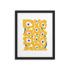 sunny flower land  Framed Art Print Gallery Image 5