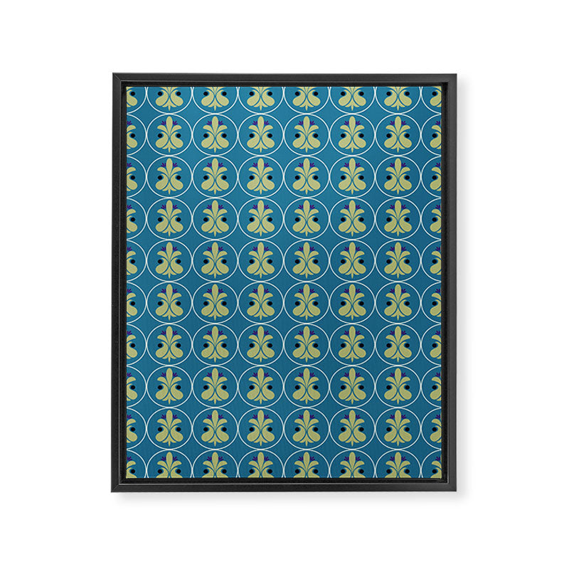 Sunny Tiles Framed Canvas Print Gallery Image 8