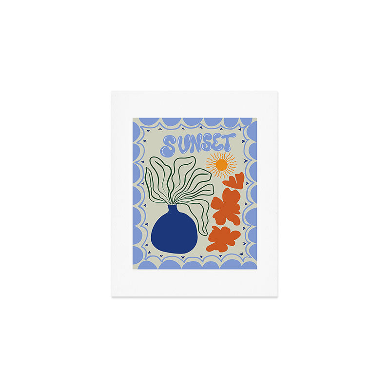 Sunset Art Print Gallery Image 1