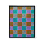 Tassellation Dreams 1 Framed Canvas Print Gallery Image 8