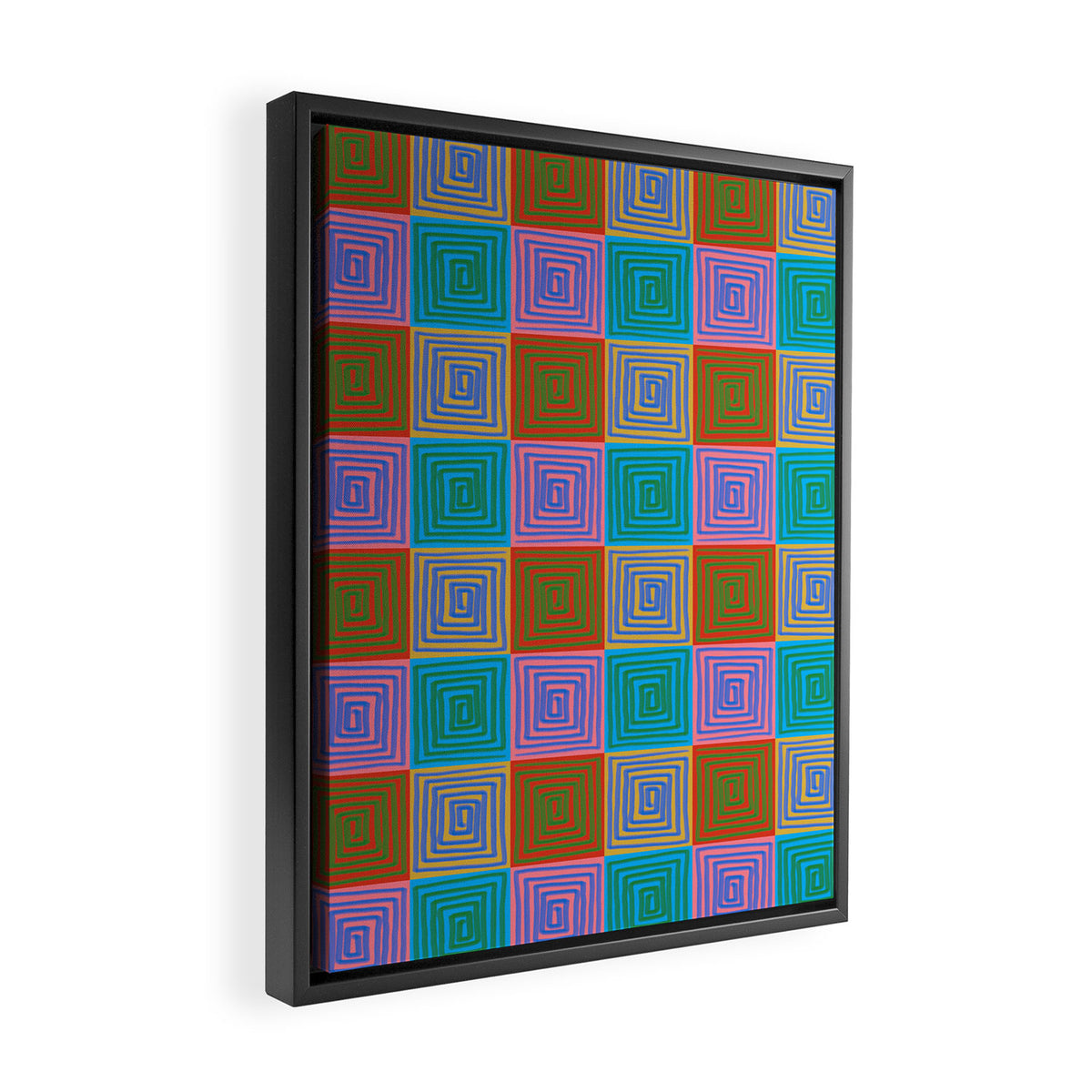 Tassellation Dreams 1 Framed Canvas Print Gallery Image 2