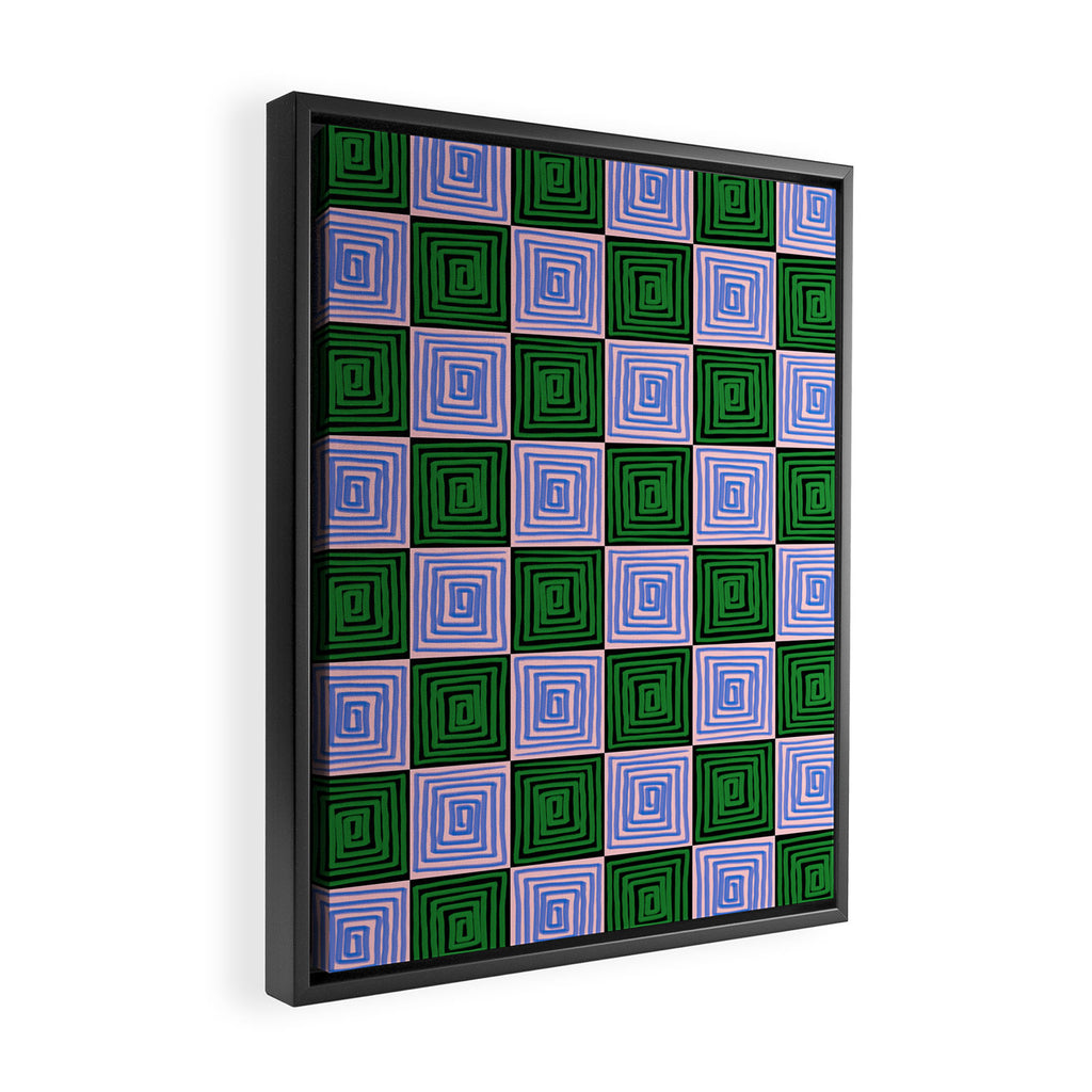Tassellation Dreams 2 Framed Canvas Print Gallery Image 2