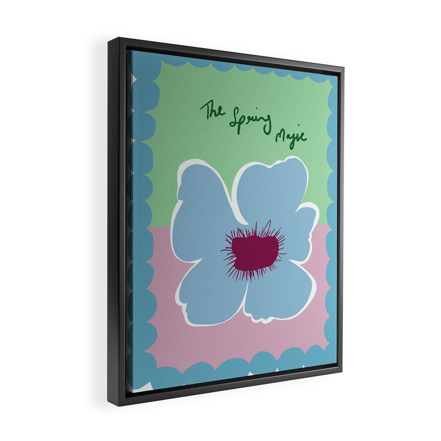 The Spring Magic Framed Canvas Print Gallery Image 2