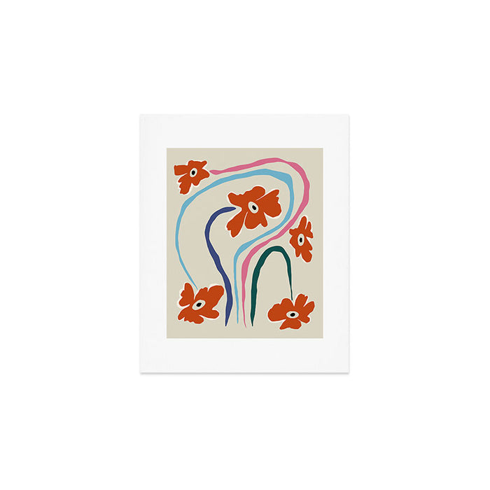 The string flower Art Print Gallery Image 1
