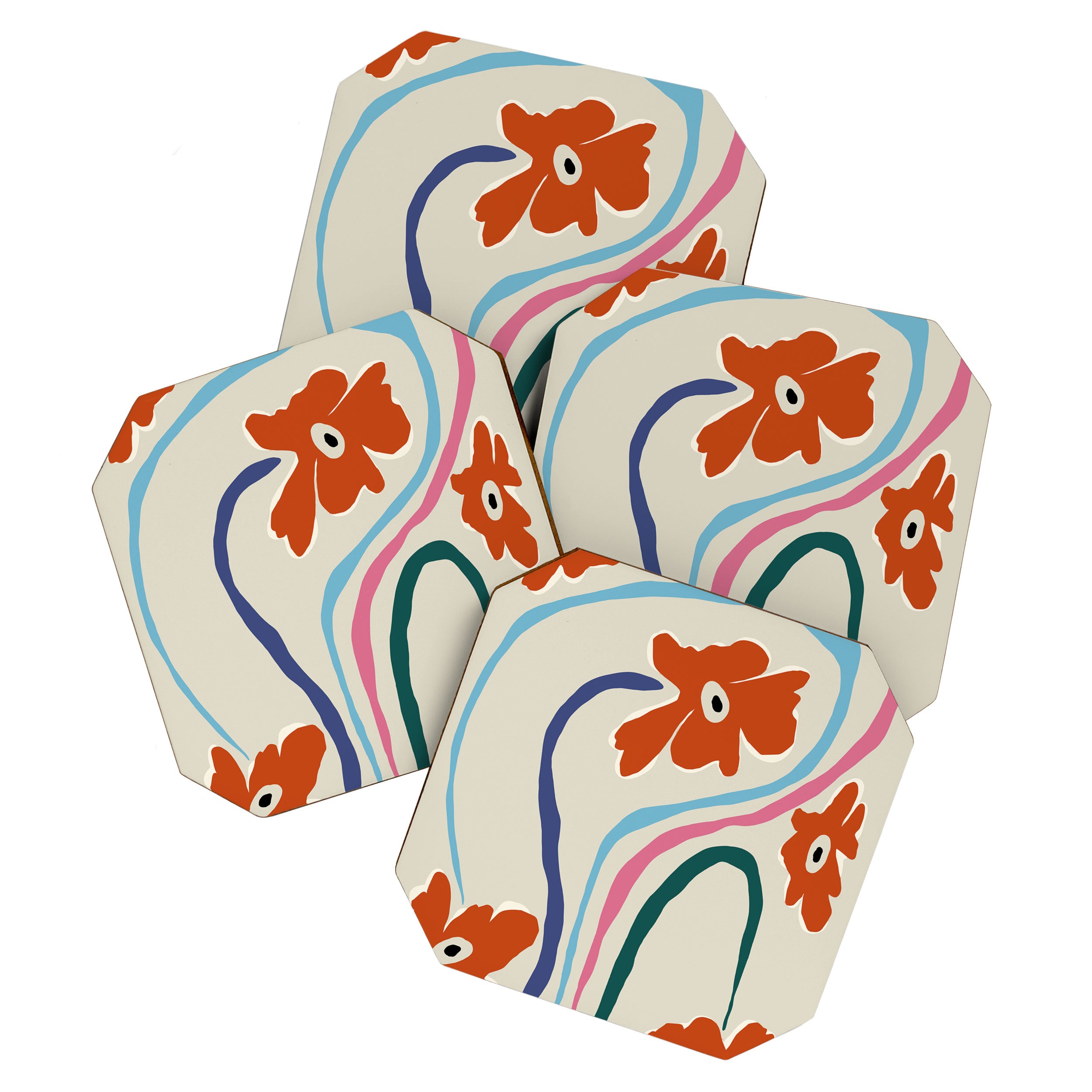 The string flower Coaster Gallery Image 1