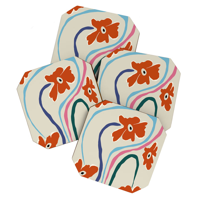 The string flower Coaster Gallery Image 1