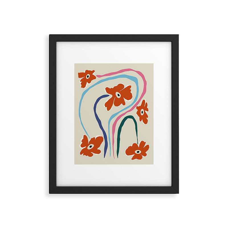 The string flower Framed Art Print Gallery Image 5