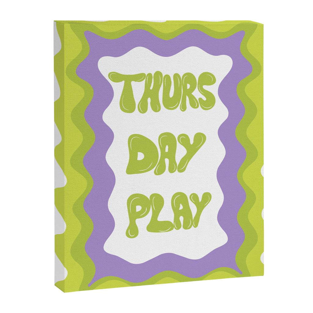 Thursday-Play Canvas Print Gallery Image 6