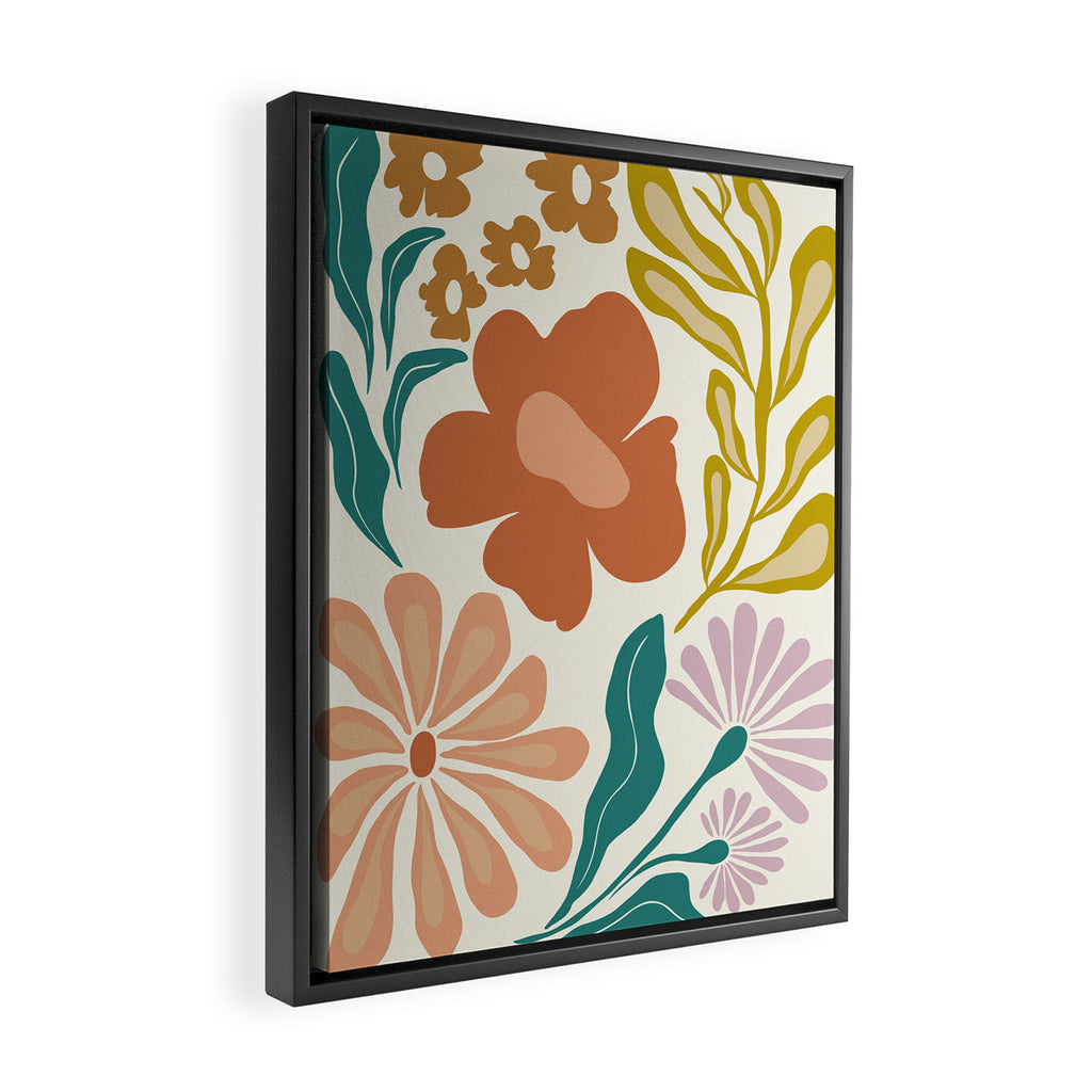 Timeless Petals Framed Canvas Print Gallery Image 2